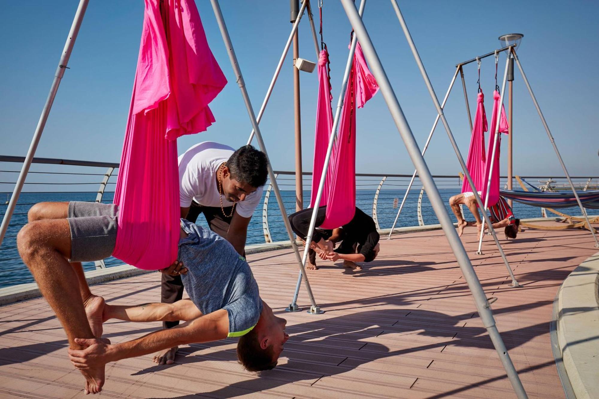 Paragraph Resort & Spa Shekvetili, Autograph Collection Shekhvetili Exterior foto Aerial yoga